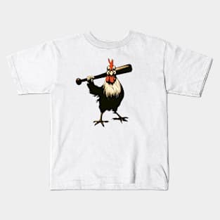 Banksy Rooster Kids T-Shirt